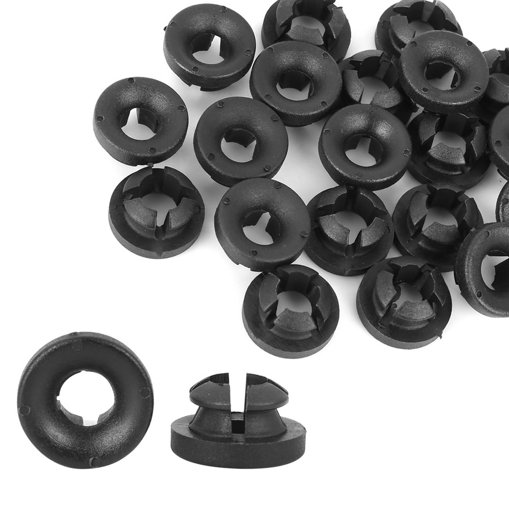 Car Hood Prop Rod Clip Retainer 20pcs 20mm for Honda Accord Fit CRV