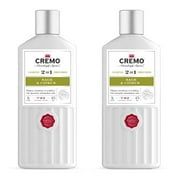 Cremo Barber Grade Sage & Citrus 2-in-1 Shampoo & Conditioner, 16 Oz (2-Pack)