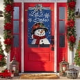thumbnail image 3 of Banner AVOIN colorlife Let It Snow, 71 x 102 cm, doble cara, 3 of 7