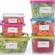 thumbnail image 4 of 2 Rolls 1000 Pieces Removable Food Labels, Self-Adhesive Removable Jam Labels for Home or Restaurant Canning, 4 of 5