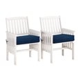 thumbnail image 3 of CorLiving Miramar Hardwood Outdoor Chair and Side Table Set, 3 of 8