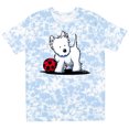 thumbnail image 3 of Inktastic Westie with Ball T-Shirt, 3 of 5