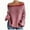 Red, variant on hotojiny Womens Oversized Sweaters Long Sleeve Crewneck Loose Pullover Sweaters Fall Fashion Striped Knit Tops