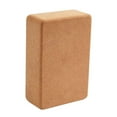 thumbnail image 1 of Cork Yoga Brick Single Block Body Building Apoyo Soft Squat Wedge Block Antideslizante Pilates para yoga Deportes de interior Estiramiento kusrkot Ejercicio de bloque de yoga, 1 of 8
