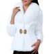 thumbnail image 2 of Abrigo sintético para mujer, elegante, grueso, cálido, de moda, chaqueta larga falsa, abrigo para mujer, 2 of 3