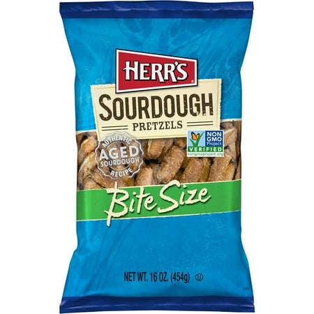 Herr's Sourdough Pretzel Bite Size, 16 oz.