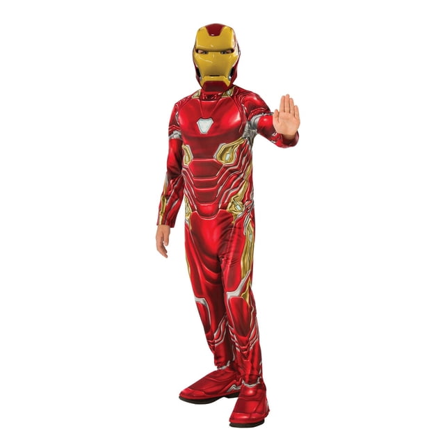 Iron Man - Disfraz para Niños/Niñas (Rojo, Amarillo)