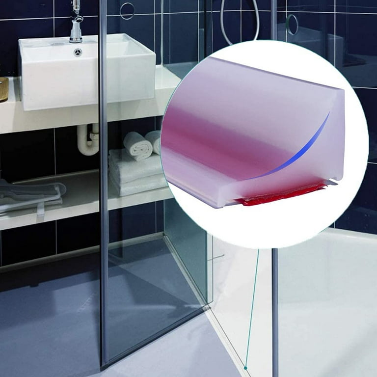 Bendable Water Stopper Soft Silicone Bathroom Sink Edge Waterstop