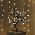 thumbnail image 3 of ZHAOCHENG Lámpara de mesa LED con luces de cerezo en flor, luces nocturnas USB, 3 of 5