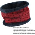 thumbnail image 3 of Sinhoon Mens Womens Winter Beanie Hat Scarf Set Warm Knit Hat Thick Fleece Lined Winter Cap Neck Warmer for Men Women, 3 of 12