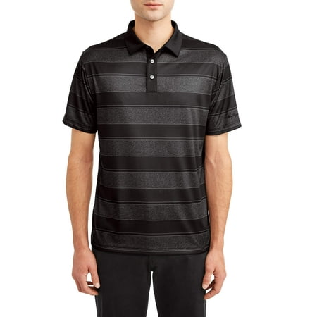 Ben Hogan Men's Performance Short Sleeve Fading Stripe Golf Polo (Best Mens Golf Shirts)