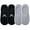 4 Pairs_2 Colors(2 black,2 light gray), variant on Non Slip Hospital Socks with Grips for Women Grip Slipper Socks for Women Gifts Size 5-8.5