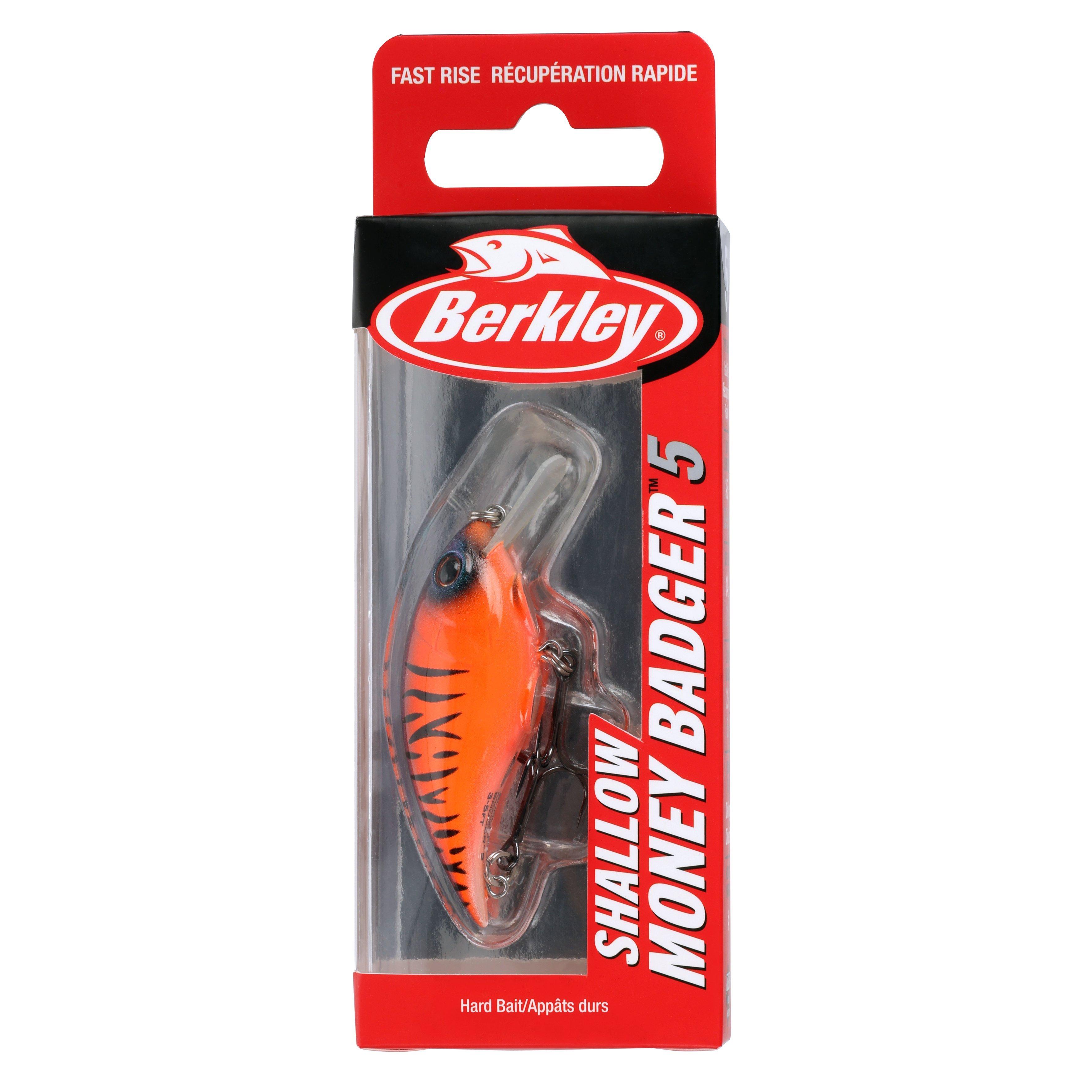 Berkley Shallow Money Badger Fishing Crankbait, 2.1 in, Hybrid Baitfish-Crayfish