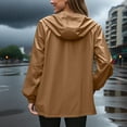 thumbnail image 7 of Admvng Womens Rain Jacket Plus Size Lightweight Waterproof Zipper Hooded Jacket Raincoat Jacket with Pockets S-5XL, 7 of 7