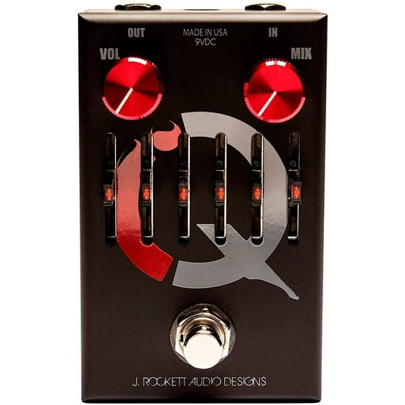 J. Rockett Audio Designs Q Series I.Q. Compressor and 6-Band EQ Guitar Effects Pedal