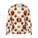 thumbnail image 1 of Fotbe Fruit Apples Chaqueta con Protección Solar UPF 50+ para Hombre y Mujer, Camisa con Capucha y Bolsillos-Medium, 1 of 7