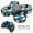 Blue - 3" x 2.8" x 1.1", variant on Snaptain H823H Mini Drone for Kids, RC Pocket Quadcopter with Altitude Hold, Headless Mode, 3D Flip, Speed Adjustment and 3 Batteries -  Blue