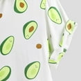 thumbnail image 6 of JINMGG Mens Tops under $5,Mens Funny Printed Turn Down Collar Short Sleeve Casual Shirts,White M, 6 of 7