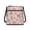 Bow-Shaped Candy Cane Design, variant on Tutolipy Sugar Skull Crossbody Purse, Adjustable Strap Sling Bag Waterproof Durable Purse Satchel for Short Trip Weekend Activities