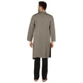 thumbnail image 4 of Atasi Indian Designer Kurta For Mens Party Wear Solid Color Ethnic Long Shirt, 4 of 7