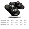 thumbnail image 3 of Skull Home Slippers Fashion Punk Flip Flop Sandalias de verano antideslizantes (40-41 Black), 3 of 6