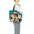 thumbnail image 5 of Horeoi I Love Sushi for ​Reinforced Shoulder Tote Bag Scratch-Proof Design Spacious Organizer Crossbody Carry Daily Commute Must-Have, 5 of 7