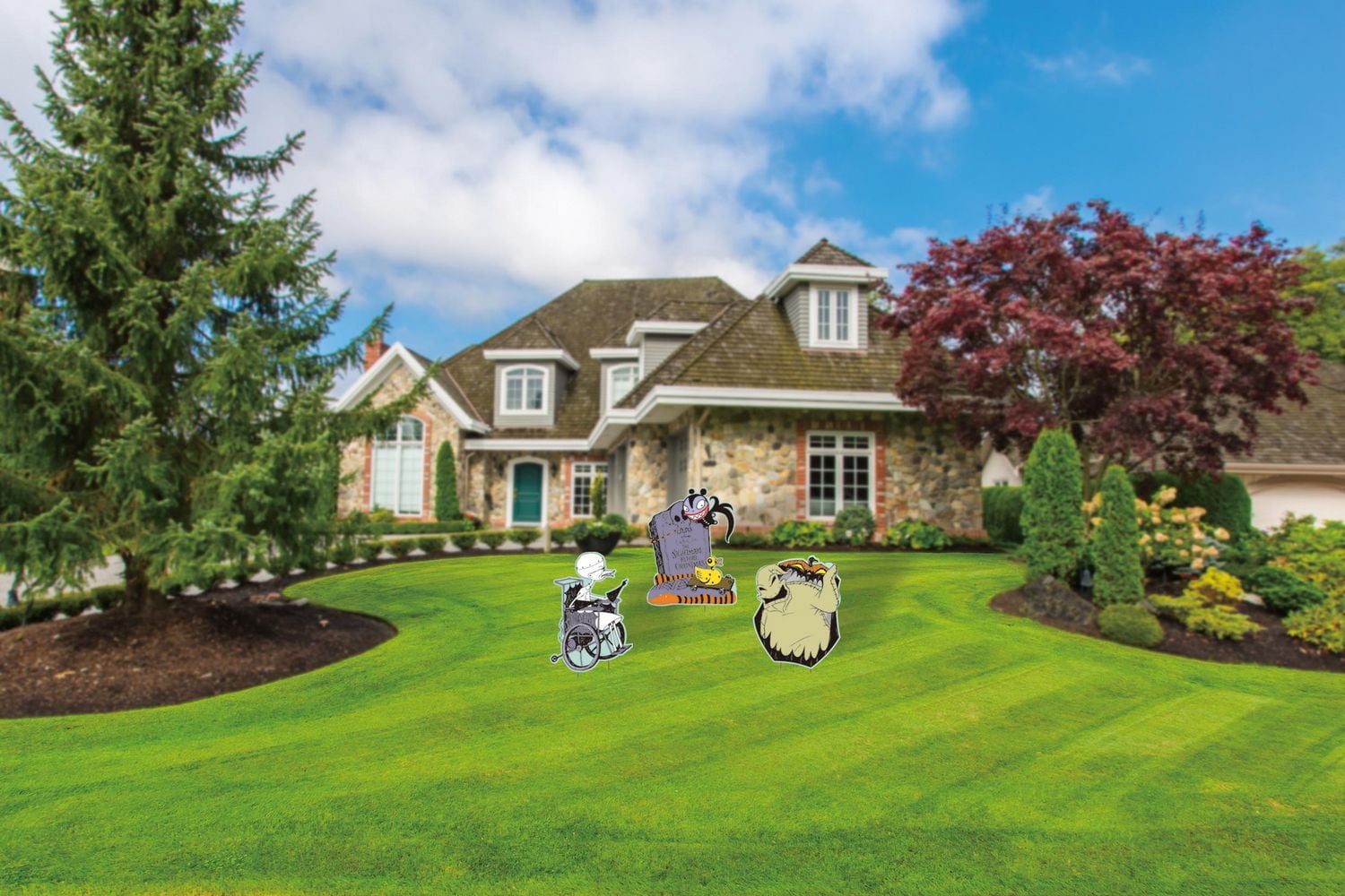 HALLOWEEN KIT DE DÉCORATION DE JARDIN