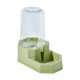 thumbnail image 1 of Dispensador de agua para gatos de 3,6 l, bebedero para perros pequeños, medianos y gatos, plato de viaje, cuenco de comida para cachorros y conejos, verde, 1 of 9