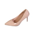 thumbnail image 2 of Miluxas Womens Elegant Stiletto Heels Wedding Pointed Toe Court Shoes Khaki 6(37), 2 of 9