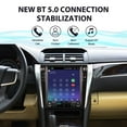 thumbnail image 6 of SNATEEN 12.1 inch Carplay Screen/Radio/Multimedia Player for Toyota Camry 2012-2017 Universal Car Navigation/GPS Upgrade Headunit Android Display 1080P Touch Screen Receiver Replace System, 6 of 16