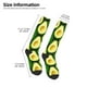 thumbnail image 2 of Fotbe Avocado Calcetas Divertidas Estampadas para Hombre y Mujer, Calcetas de Algodón hasta la Rodilla para Caminar, Correr, Enfermería y Embarazo, 2 of 6