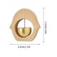 thumbnail image 3 of Timbre Magnético de Madera para Puerta, Tipo Campana de Viento de Dopamina, Recordatorio Magnético de Entrada., 3 of 6