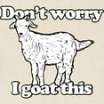 thumbnail image 2 of CafePress - Don't Worry I Goat This Tote Bag - Unisex Canvas Tote Bag, Beige, 1-Piece, 2 of 6