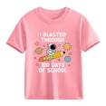 thumbnail image 4 of Camiseta de Manga Corta Linda para Niños Niñas Impresión Gráfica Tee de la Escuela de la Temporada, Camisetas de Manga Corta de las Niñas Ropa de Juego Suave, 4 of 9