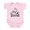 Petal Pink, variant on CafePress - Boosted Infant Bodysuit - Baby Light Bodysuit, Size Newborn - 24 Months