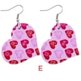 thumbnail image 1 of Jusqu'à 65% de Rabais Boucles d'Oreilles de Jour Valentine Coeur Amour Lèvres Rouges Double Face Boucles d'Oreilles Imprimées Boucles d'Oreilles Jewelry sur l'Autorisation, 1 of 2