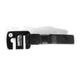 thumbnail image 2 of 1.25 Inch Elastic Stretch Belt with Adjustable Buckle, Unisex (XX-Large, Black), 2 of 7