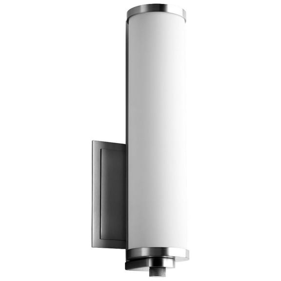 12.75 Inch 9W 1 Led Wall Sconce-Polished Nickel Finish Oxygen Lighting 3-5000-20