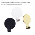 thumbnail image 3 of serony Hook Convenient Hanging Holder Simple Installation Wall-mounted Clothes Holders Bathroom Accessories Wide Application Golden, 3 of 9