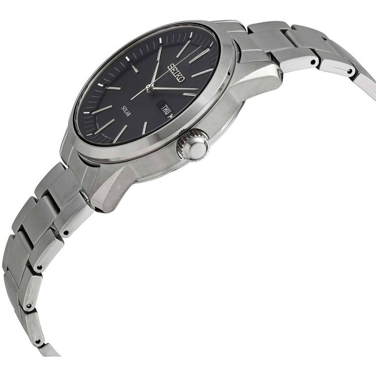 メンズウェア Black Watch Collared Snead Citizen AW1735-03X Men's Avion Eco-Drive Black Leather Strap