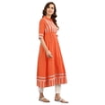 thumbnail image 4 of Yarn-dyed Kurta - Orange-X Large, 4 of 6