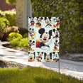 thumbnail image 4 of Bandera de jardín de temporada de Mickey Mouse, bandera de doble cara, bandera navideña para decoraciones navideñas al aire libre., 4 of 8
