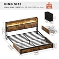 thumbnail image 2 of Base Cama King Size con 2 cajones de Almacenamiento en Cabecera, 2 of 7