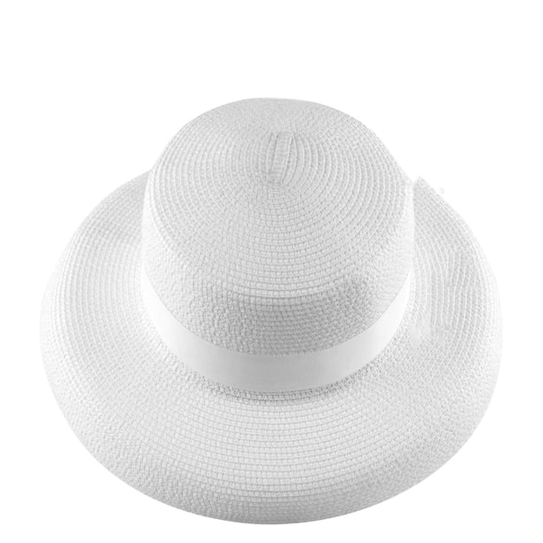 Sombrero de sol para mujer, sombrero de paja, protección UV para verano, sombrero de pescador plegable para viajes, sombrero de pesca de playa estilo cloche vintage