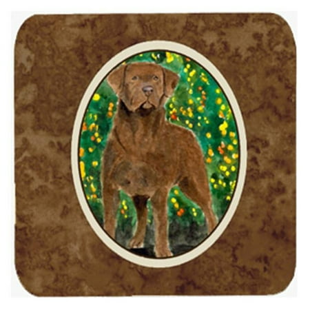 Chesapeake Bay Retriever Foam Coasters Set - 4