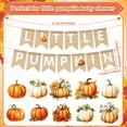 thumbnail image 2 of Decoración de arpillera Banner Little Pumpkin para baby shower, 2,1 m, 2 of 6