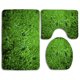 thumbnail image 1 of Juego de alfombras de baño ABPHQTO Musgo húmedo 3 piezas Cont-CHAPPLE-14479, 1 of 2