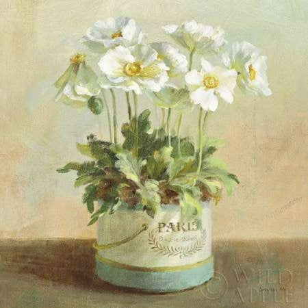 - Tres Chic Poppies Canvas Art - Danhui Nai (24 x 24)