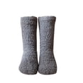 thumbnail image 2 of Harpily Women's Ankle Socks Solid Color Comfortable Bedroom Floor Slipper Socks for Winter Indoor Outdoor Warm, 2 of 4