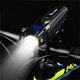thumbnail image 2 of Lámpara de lámpara delantera para bicicletas LED resistente ancho antifaros Cola Faro de bicicleta recargable, 2 of 8